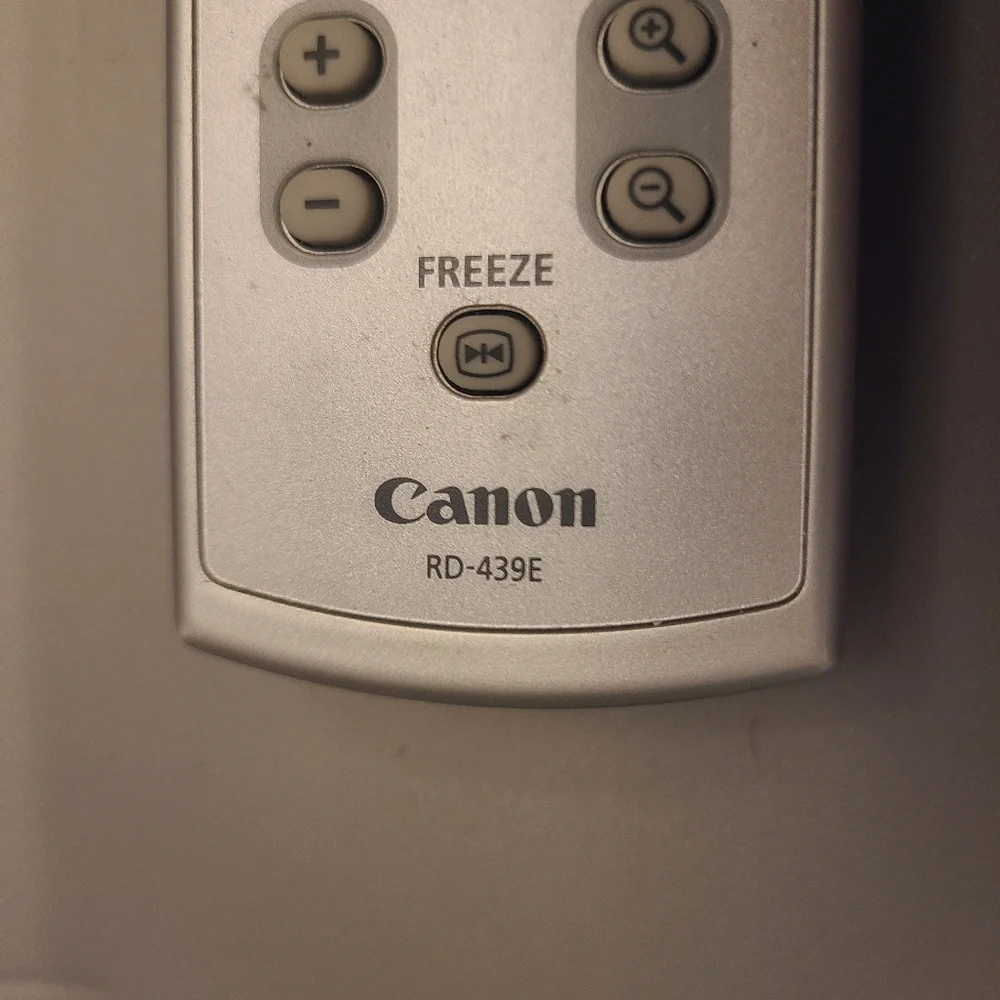 Canon RD-439E Projector Remote OEM for LV7385 LV7285 LV8300 LV7275 LV7375 LV8215
